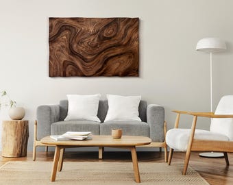 Unique Handcarved Wood Decor - Wavy Line Wall Art, Rustic Wood Wall Art, Housewarming Gift, Handmade Decor, Unique Handcrafted Wood