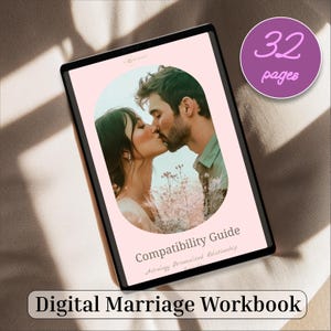 Personalized Astrology Marriage Workbook: Couples Relationship Guide (Digital Download