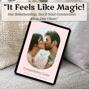 1st Anniversary Gift for Couple, Personalized Astrology Marriage Journal PDF, Paper Anniversary Gift, Digital Relationship Workbook for Two