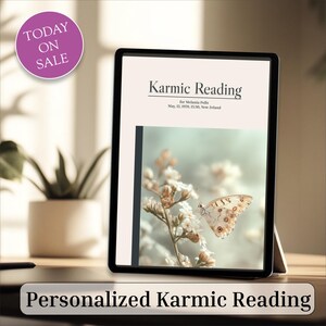 Karma-Lesung - Personalisierter karmischer Astrologie-Führer über frühere Leben, Lebenszweck und Schattenarbeit - Talente, Glück und spirituelle Wachstums-Einsichten