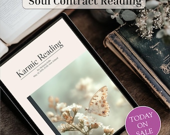 Soul Contract Reading: Personalized Karmic Astrology (Digital Report)