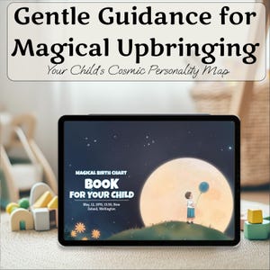 Presente para recém-nascido, livro de mapa natal personalizado para bebês, presente personalizado em PDF para bebês, lembrança astrológica para recém-nascidos, presente para mães de primeira viagem