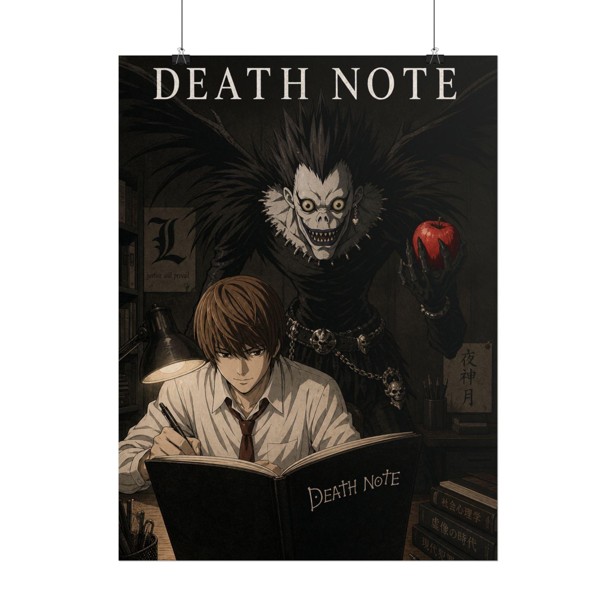Death note poster - Etsy 日本