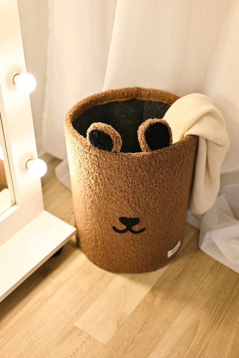 Teddy basket in the colour Brown zdjęcie 9