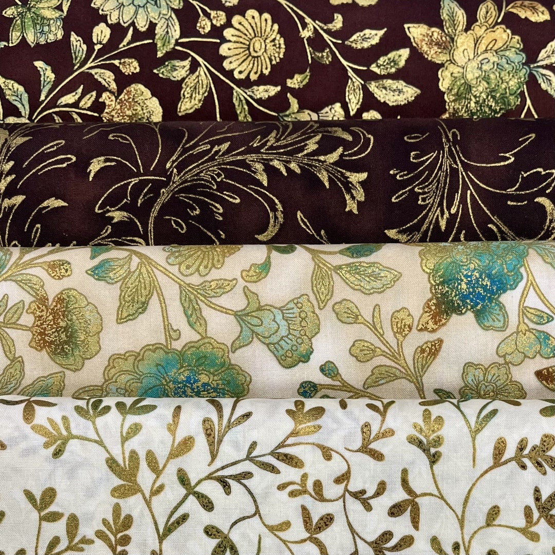 Fiorella by Robert Kaufman Four 1/2 Yd Cuts Etsy