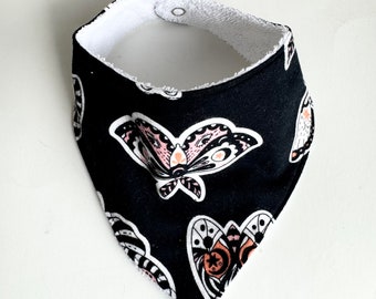 Moth bandana bib