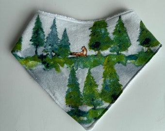 Forest bandana bib