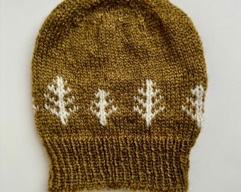 Tree baby beanie