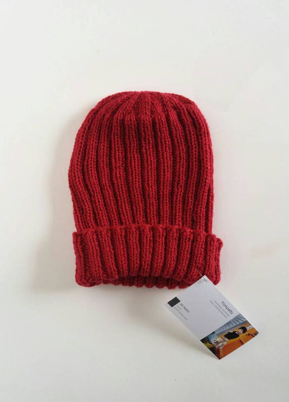 red fisherman beanie