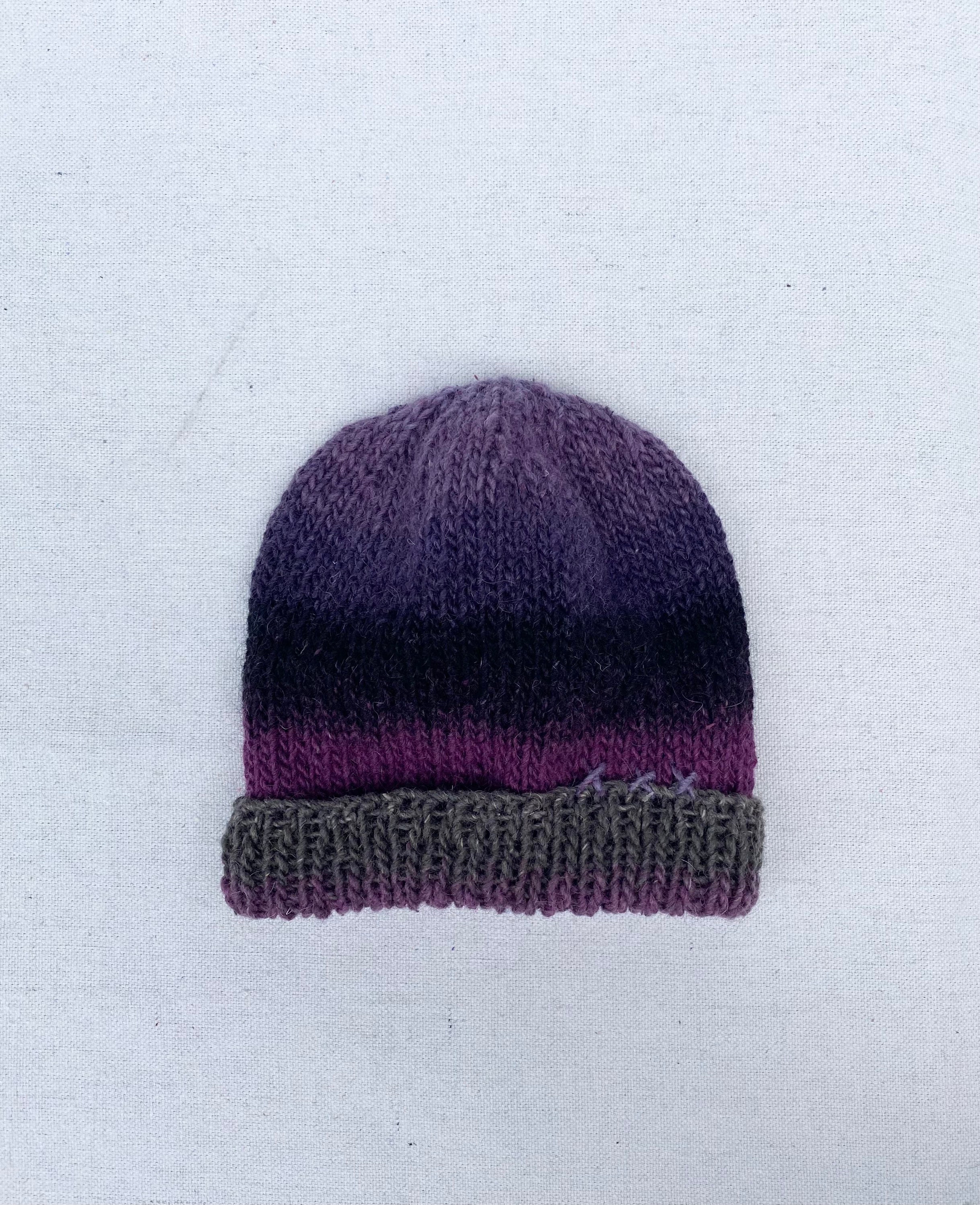 Purple Fisherman Beanie - Etsy