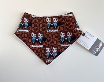 Horror movie bandana bib