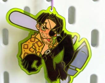 Goro Majima – Colored Edge Acrylic Keychain | 7 cm (2.76”) | Yakuza: Like a Dragon