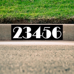 Black Curb Number-Broadway