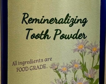 Remineralizing Tooth Powder