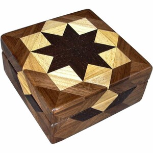 Square Hackberry Box