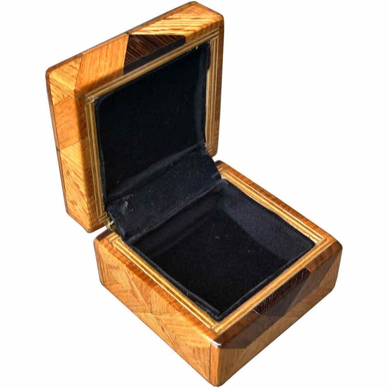 Oak Tiny Square Box image 5