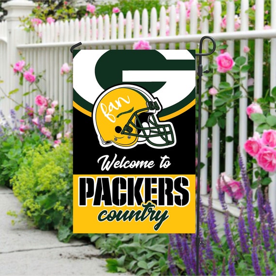 to Packers Country Garden Flag Football Garden Flag Etsy