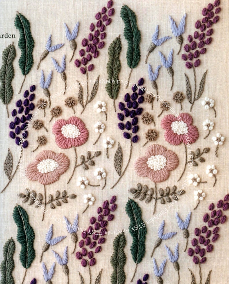 Yumiko Higuchi embroidery time Plants and Patterns to Enjoy Etsy