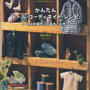 Dolly Dolly Easy Doll Coordinate recipe vol2 - Japanese Craft Book