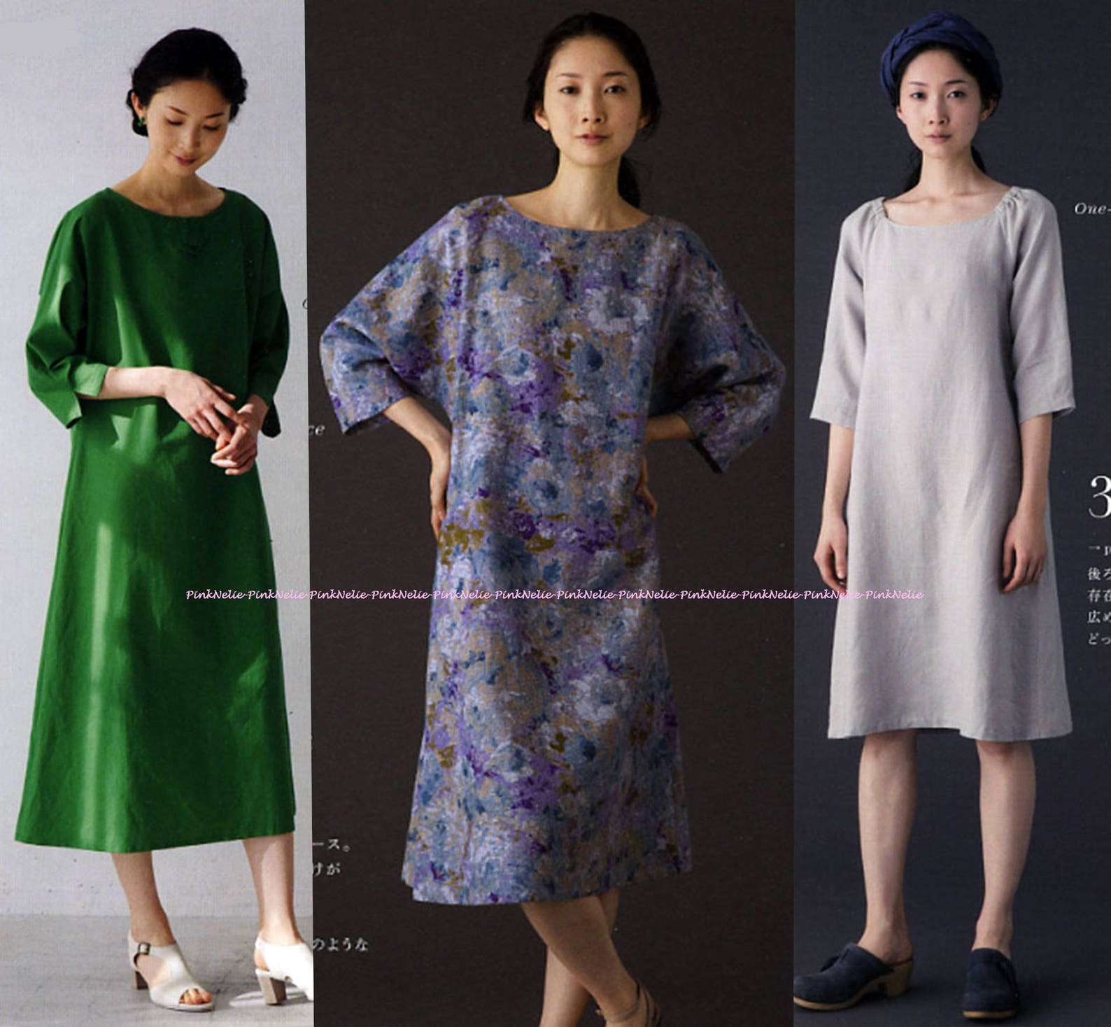 7 Basic Dressses and Modifications by Aoi Koda - Pattern Book - Etsy
