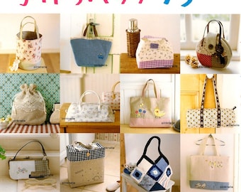 75 Easy to make Cute Bags Japanese Craft Book