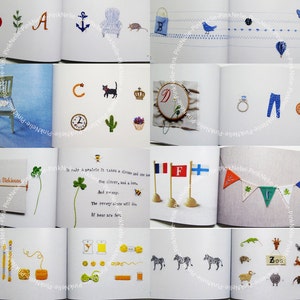 Kazuko Aoki Embroidery Recipe A to Z Craft Book image 4