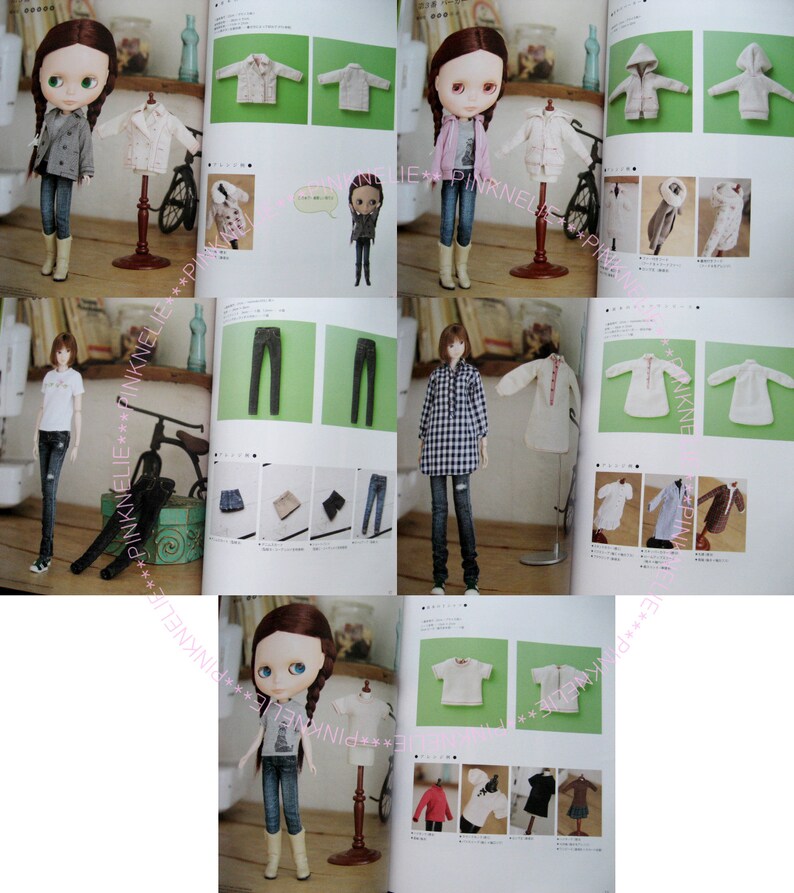 Dolly Dolly Easy Doll Coordinate Recipe Vol2 Japanese Craft Etsy