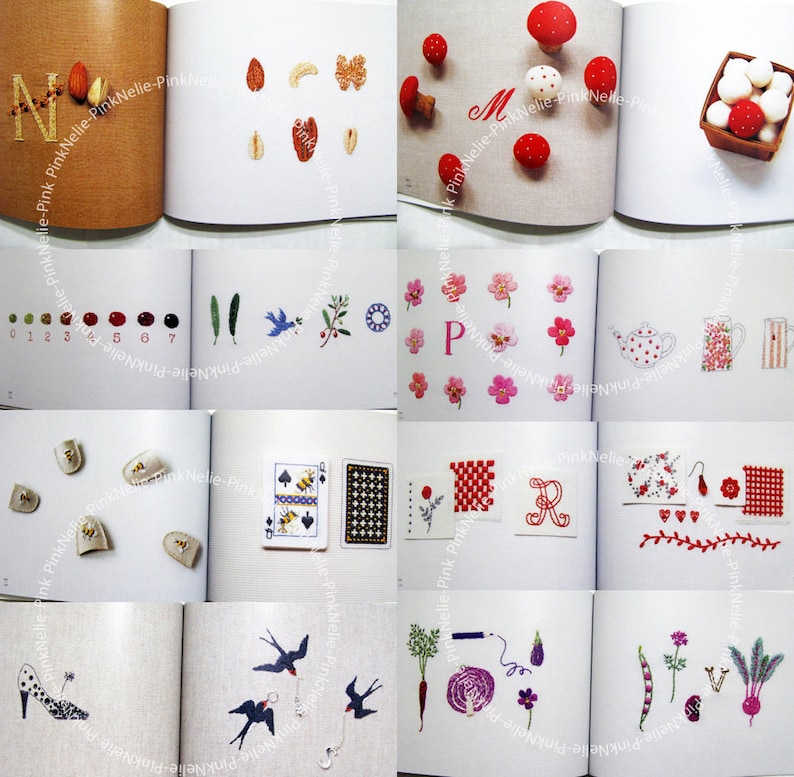 Kazuko Aoki Embroidery Recipe A to Z Craft Book image 3