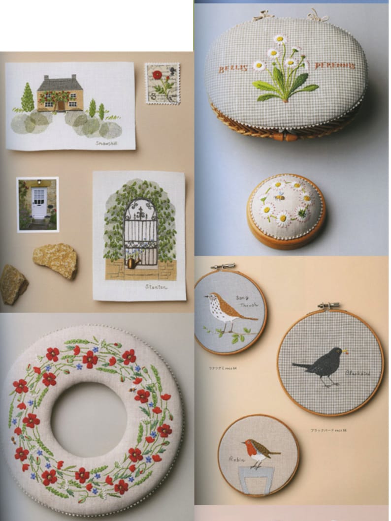 Kazuko Aoki Embroidery Trip to UK Cotswolds 3 Craft Book image 3