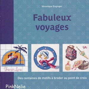 FABULOUS TRAVEL French Cross Stitch Craft Book