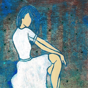 Blue Suede Shoes Print 11x14