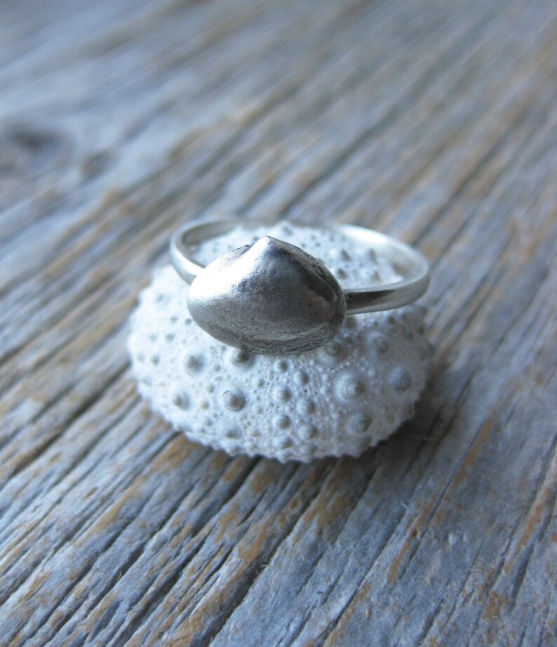 Seashell Stacking Rings Sterling Silver Make Your Own Stack Etsy