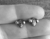 Pendientes de plata de ley con forma de MANTIS RELIGIOSA, joyería de insectos oxidados