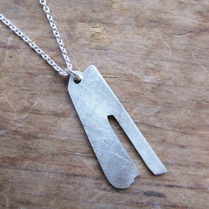 STAPLER sterling silver necklace image 2