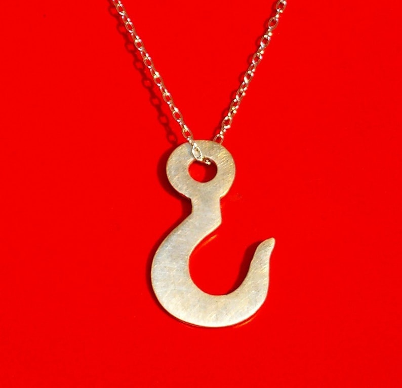 HOOK sterling silver necklace image 4