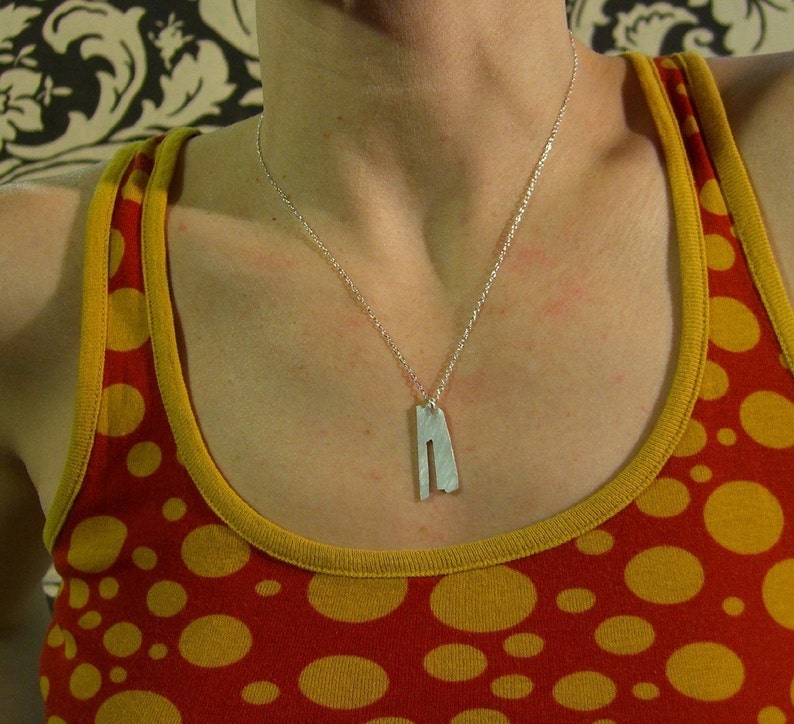 STAPLER sterling silver necklace image 5