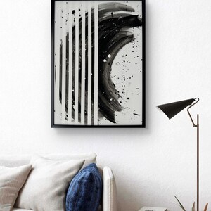 50 x 70 cm Arte original Pintura acrílica Imagem grande Tela Papelão Arte Pintura à mão Pintura acrílica Tela Resumo Abstrato