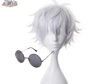 Cosplay Wig, Gojo, Anime, Perfect for Cosplayers and Anime Events