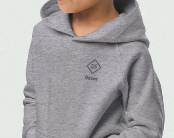 Sweat à capuche écologique personnalisé pour enfant | 100 ans