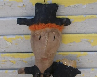 Primitive Doll Leprechaun, St. Patrick's Day Blimey