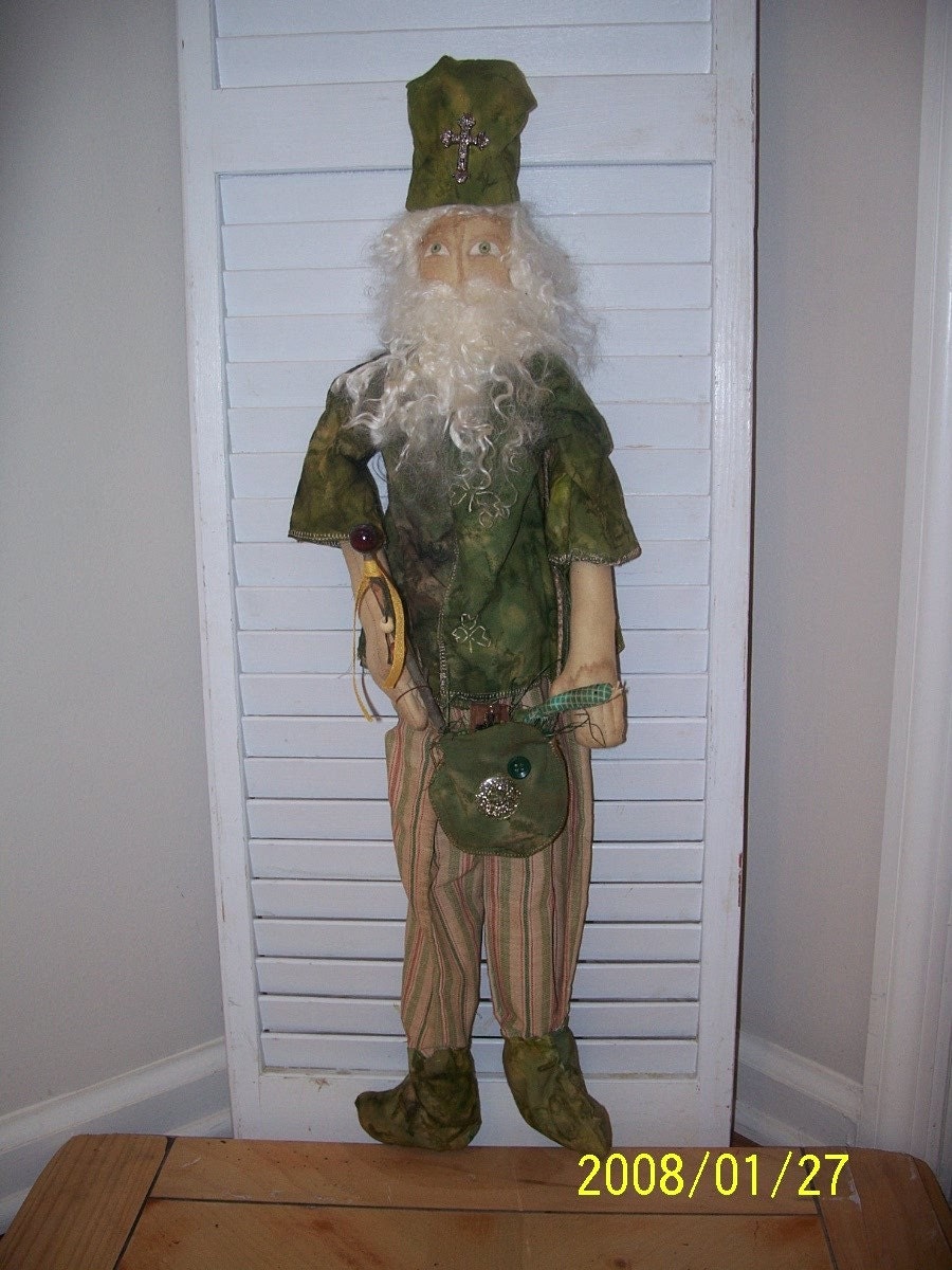primitive st patricks day dolls pinterest