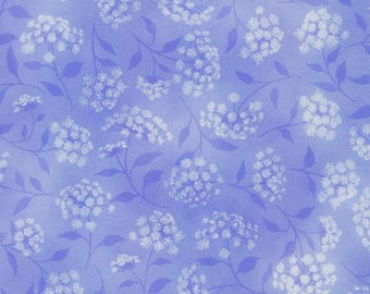 108 inches Wideback Fabric Hyacinth Purple Lavender Lilac Fusions cotton quilt wide quilt backing Robert Kaufman floral