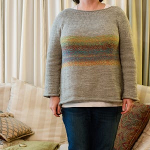 Weekend Sweater Knitting Pattern - Etsy