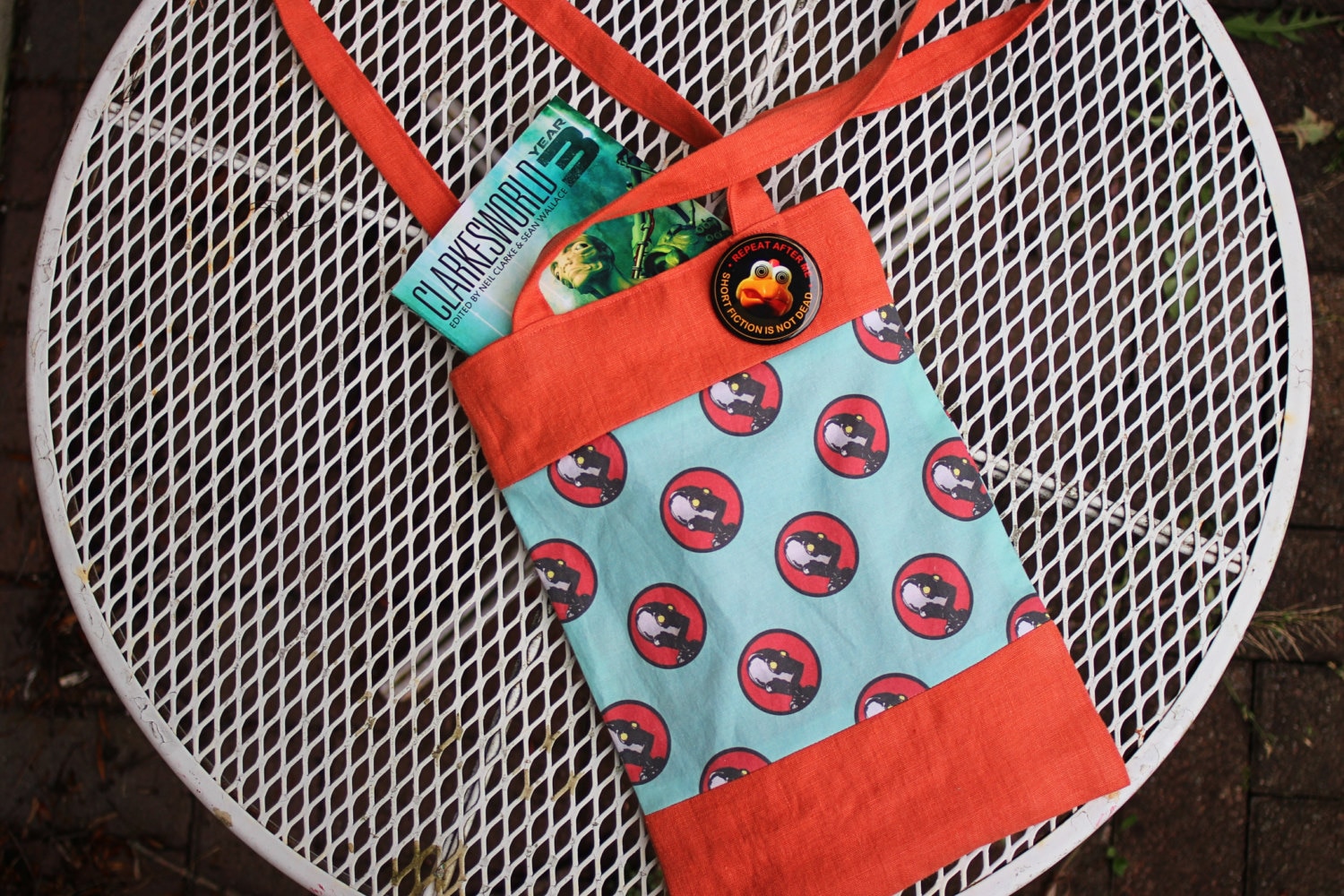 Library Book Tote Sewing Pattern and Tutorial - Etsy