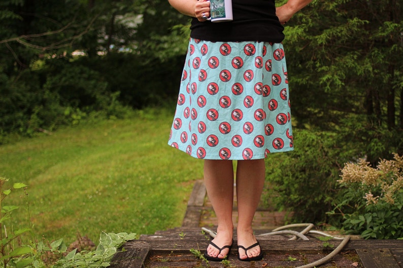 Easy A-Line Skirt Sewing Pattern and Tutorial image 3