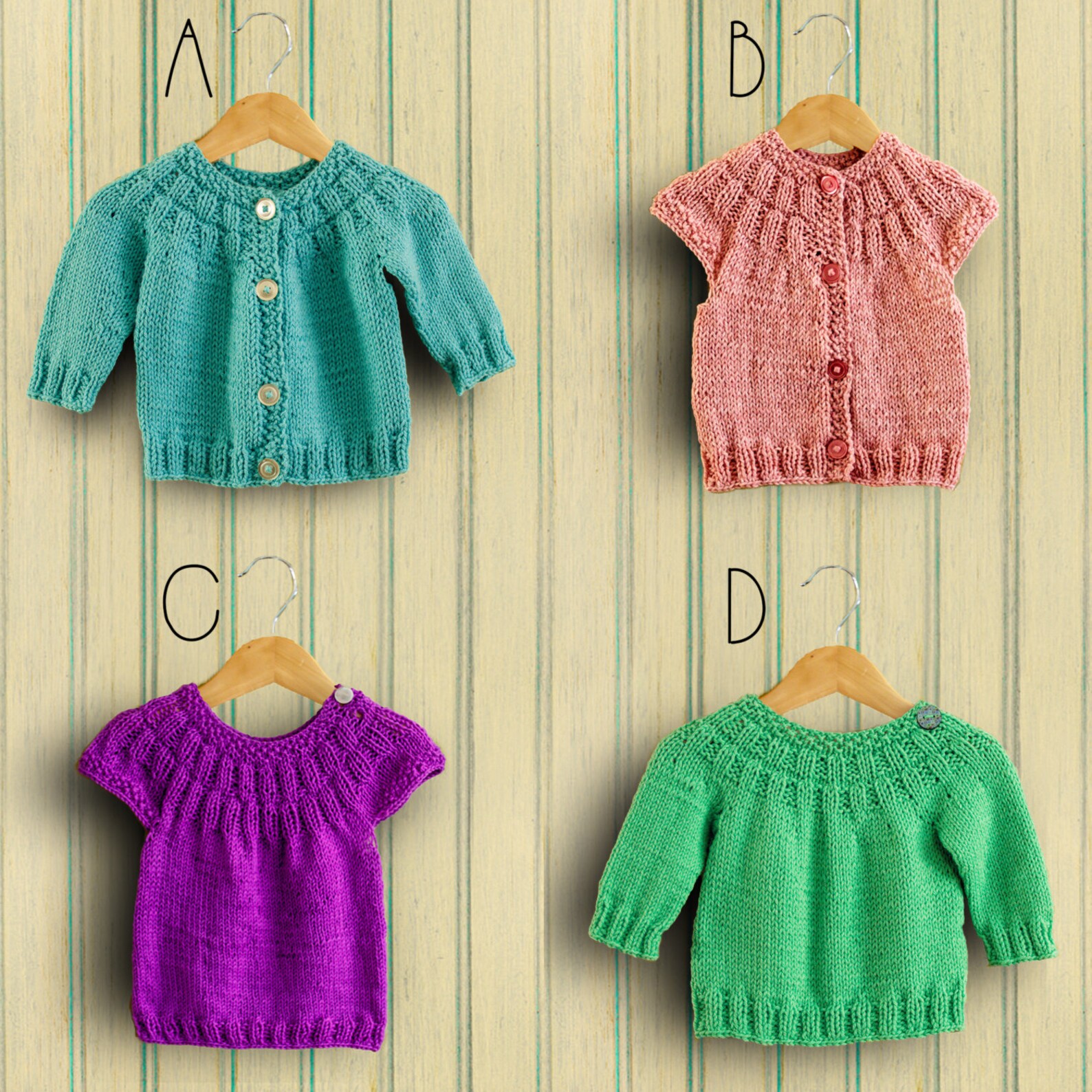 Everyday Baby Knitting Patterns Etsy