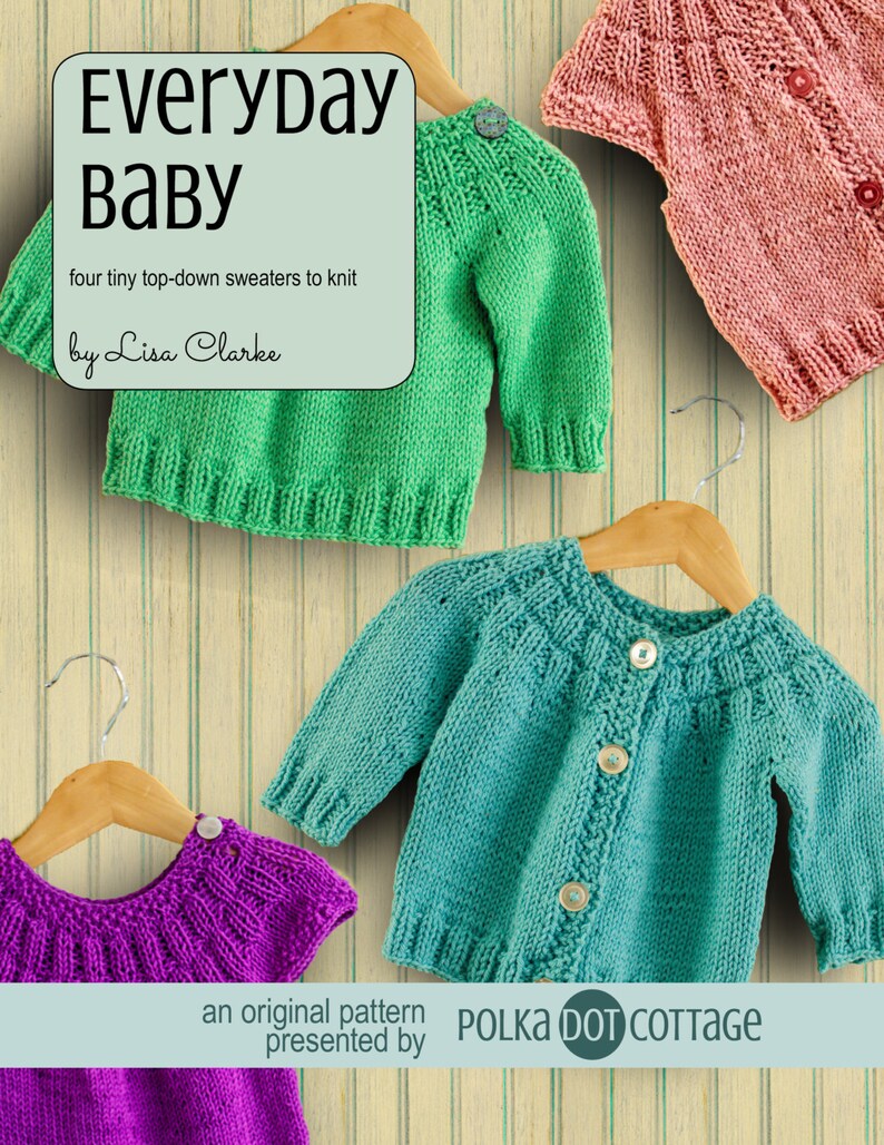 Everyday Baby Knitting Patterns Etsy