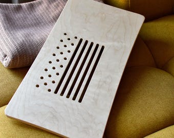 Supporto per laptop - Cuscino - Tavolo per laptop per letto + divano, ergonomico, portatile, ideale per l'ufficio domestico e i viaggi