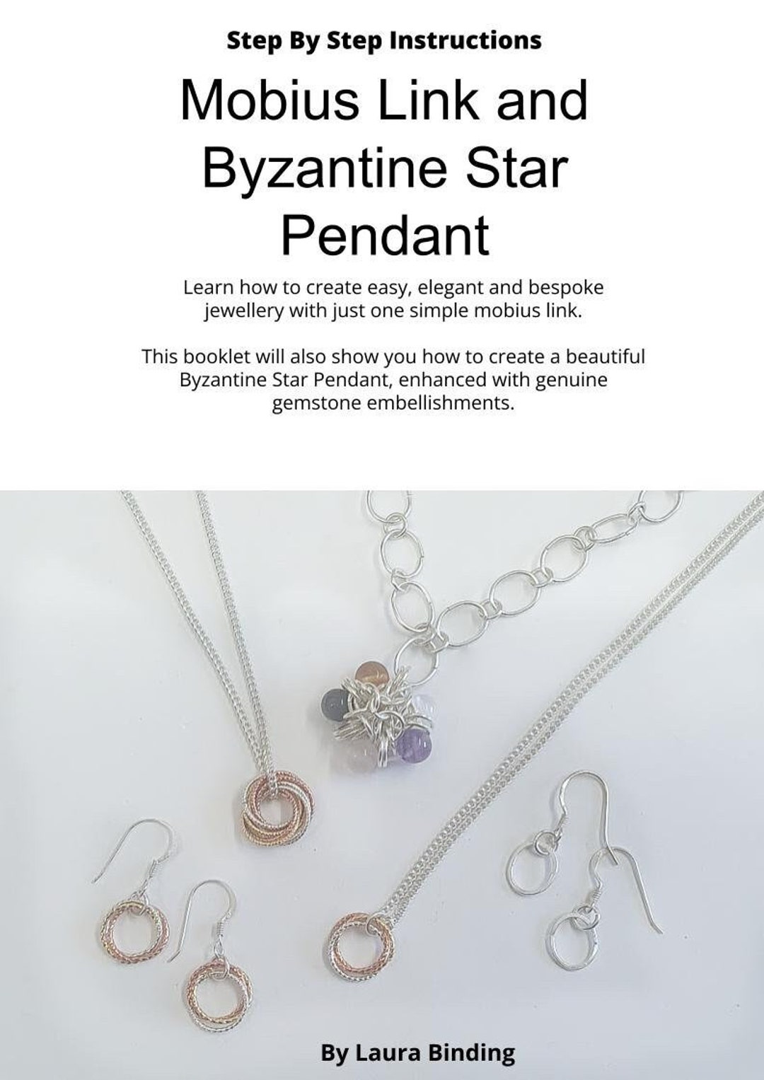 Chainmaille Easy Mobius and Byzantine Star Tutorial Booklet in PDF Form ...