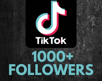 Tiktok 1000+ Followers | 1K Followers Tiktok | 2-72 Hour Delivery Followers